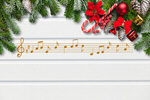 Сlipart carol christmas concert background balls   BillionPhotos