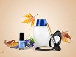 Сlipart autumn podium cosmetic glass product   BillionPhotos