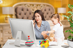 Сlipart mom work busy home woman   BillionPhotos