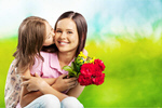 Сlipart mother flower daughter tulips mom   BillionPhotos