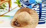 Сlipart Beach Bag Beach Bag Sun Hat Summer   BillionPhotos