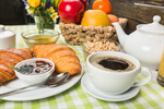 Сlipart Breakfast Coffee Bread Croissant Morning photo  BillionPhotos