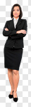 Сlipart Women Businesswoman Business Standing Isolated photo cut out BillionPhotos