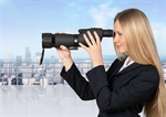 Сlipart Hand-Held Telescope Searching Women Finding Discovery   BillionPhotos