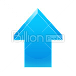 Сlipart Arrow Arrow Sign Up Upward Interface Icons vector icon cut out BillionPhotos