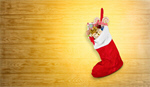 Сlipart wood red card santa greeting   BillionPhotos