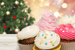 Сlipart cupcake holiday muffin xmas christmas   BillionPhotos