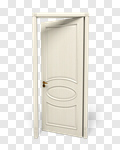 Сlipart Door Open Front Door White Innovation 3d cut out BillionPhotos
