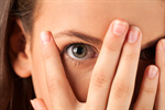 Сlipart Fear Women Hiding Peeking Human Eye photo  BillionPhotos