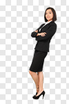 Сlipart Businesswoman Women Business Leaning Standing photo cut out BillionPhotos