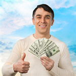 Сlipart Currency Men Holding Wealth Paper Currency   BillionPhotos