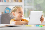 Сlipart teacher laptop kid online child photo  BillionPhotos