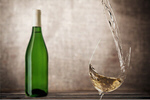 Сlipart Wine White Wine Pouring Glass Splashing   BillionPhotos