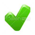 Сlipart Check Mark checkmark tick ticking tick off vector icon cut out BillionPhotos