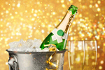 Сlipart New Year's Eve Champagne New Year's Day Ice Bucket Toast   BillionPhotos