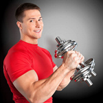 Сlipart stretching fitness man squats male   BillionPhotos