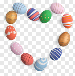 Сlipart Easter eggs easter egg heart eggs photo cut out BillionPhotos