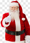 Сlipart Santa Claus Christmas Real People Cheerful Beard photo cut out BillionPhotos