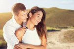 Сlipart couple happy outside desert woman   BillionPhotos