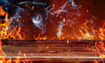 Сlipart fire background burn flame table   BillionPhotos