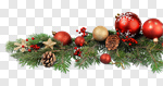 Сlipart Christmas decoration decoration white background closeup photo cut out BillionPhotos
