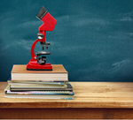 Сlipart Microscope on the books school chemistry experiment microscopy   BillionPhotos