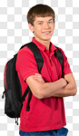Сlipart Student High School Student Back to School Education Teenager photo cut out BillionPhotos