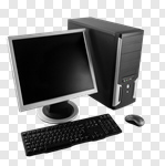Сlipart Computer Desktop PC PC Network Server Isolated photo cut out BillionPhotos