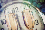 Сlipart New Year's Eve Champagne New Year's Day Clock Midnight   BillionPhotos