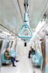 Сlipart Handrail in the subway subway wagon train interior photo  BillionPhotos
