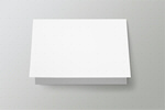 Сlipart flyer mockup white blank card   BillionPhotos