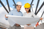 Сlipart building construction engineer project plan   BillionPhotos
