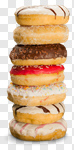 Сlipart Donut Unhealthy Eating Stack Food Chocolate photo cut out BillionPhotos
