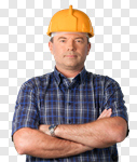 Сlipart Carpenter Manual Worker Construction Portrait Occupation photo cut out BillionPhotos
