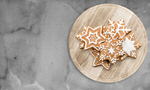 Сlipart christmas cookies top view background   BillionPhotos