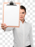 Сlipart Clipboard Human Hand Paper Women Holding photo cut out BillionPhotos