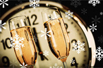 Сlipart New Year's Eve Champagne New Year's Day Clock Midnight   BillionPhotos