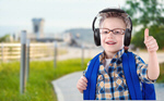 Сlipart background child happy headphone headphones   BillionPhotos
