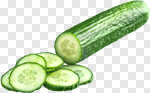 Сlipart Cucumber Portion Vegetable Freshness Cross Section photo cut out BillionPhotos