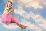 Сlipart Child Playground Little Girls Swing 2-3 Years   BillionPhotos