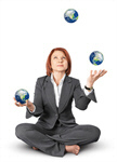 Сlipart Juggling Women Balance Multi-Tasking Control   BillionPhotos
