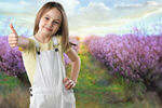 Сlipart girl background child happy kid   BillionPhotos