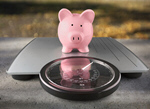 Сlipart Piggy Bank on scale Piggy Bank Weight Scale Coin Bank Finance   BillionPhotos