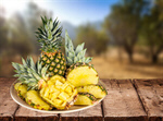 Сlipart Pineapple Fruit Freshness Chopped Preparing Food   BillionPhotos