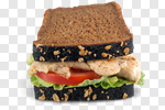 Сlipart Sandwich Chicken Chicken Sandwich Food Horizontal photo cut out BillionPhotos