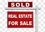 Сlipart Real Estate Sign Real Estate Sign Sold Sale 3d cut out BillionPhotos