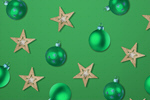 Сlipart green christmas tinsel above background   BillionPhotos