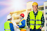 Сlipart Mans on building background construction building young architecture   BillionPhotos