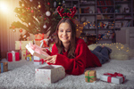 Сlipart kid christmas gift bedroom parent photo  BillionPhotos