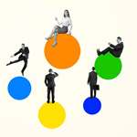 Сlipart collage abstract business idea network   BillionPhotos